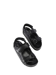 Carvela Black Denim Dazzle Sandals - Image 2 of 4