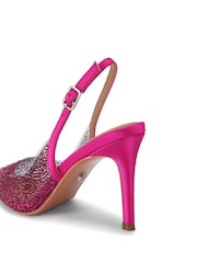 Carvela Positano Vinyl Sling Back Shoes - Image 5 of 5