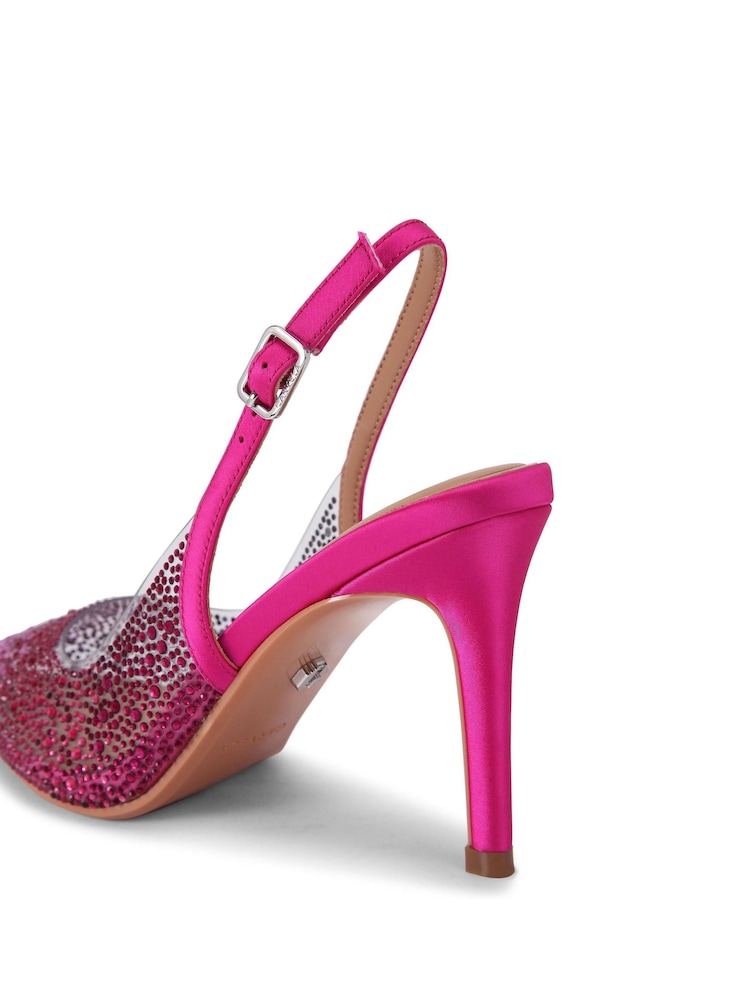 Carvela Positano Vinyl Sling Back Shoes - Image 5 of 5