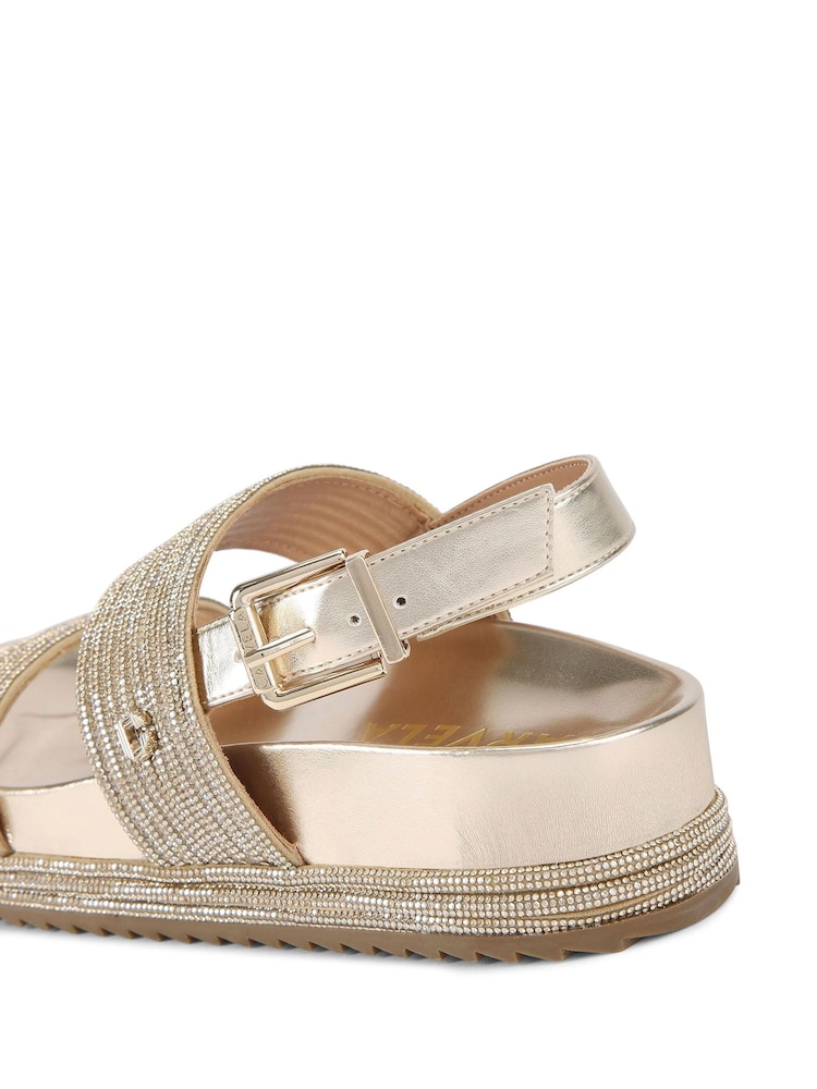 Gold Chrom - Carvela Gala Plateausandalen - Bild 5 von 5 Gold Chrom - Carvela Gala Plateausandalen - Bild 5 von 5