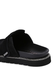 Carvela Black Dazzle Mule Sandals - Image 4 of 5