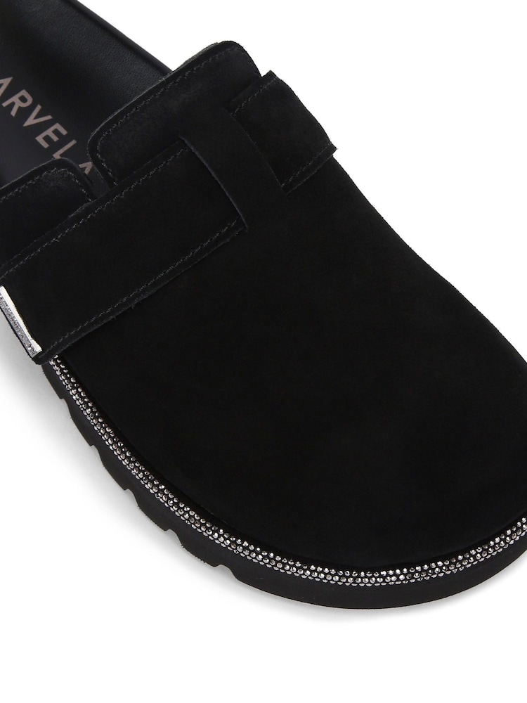 Carvela Black Dazzle Mule Sandals - Image 5 of 5