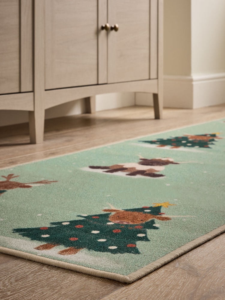 Washable Christmas Hamish Runner - Slika 2 iz 5