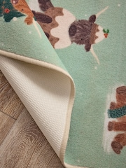 Washable Christmas Hamish Runner - Slika 3 iz 5