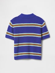 Gap Blue Crochet Cabana Shirt (6mths-5yrs) - Image 3 of 4