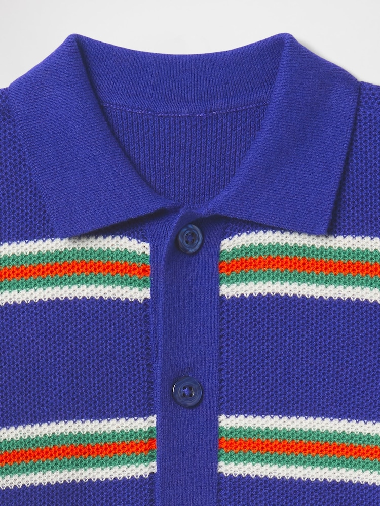 Gap Blue Crochet Cabana Shirt (6mths-5yrs) - Image 4 of 4