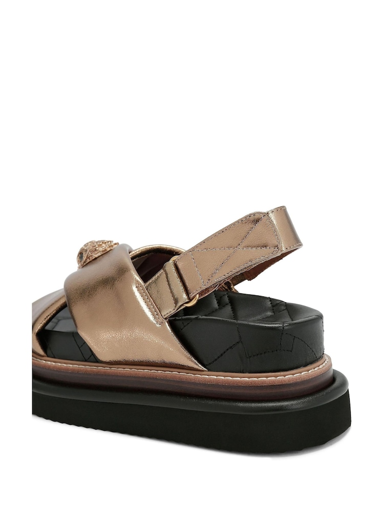 Kurt Geiger London Orson Cross Strap Sandals - Image 5 of 6