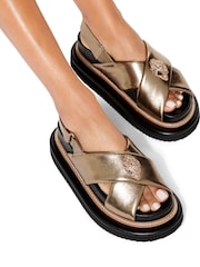 Kurt Geiger London Orson Cross Strap Sandals - Image 6 of 6