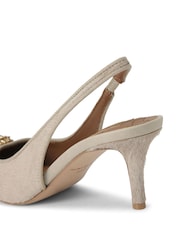 Kurt Geiger London Belgravia Eagle Sling Back Shoes - Image 4 of 5