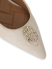 Kurt Geiger London Belgravia Eagle Sling Back Shoes - Image 5 of 5