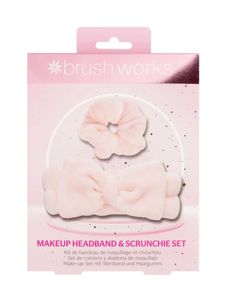 Brush Works Makeup Headband and Scrunchie Set (Worth £10) - Image 1 of 4