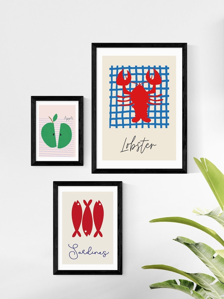 East End Prints Black Lobster Framed Art Print - Image 3 of 3