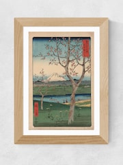 East End Prints Oak The Outskirts of Koshigaya Framed Art Print - Image 2 of 3