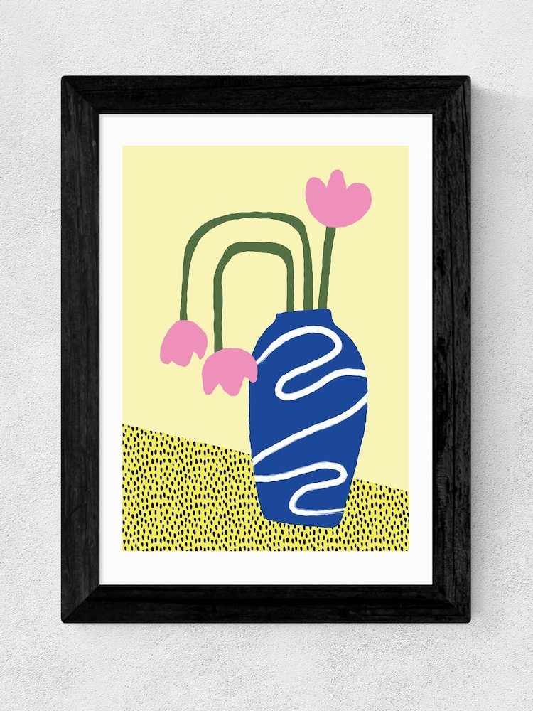 East End Prints Black Wilted Flowers Framed Art Print - Image 2 of 5
