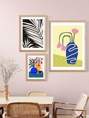 East End Prints Oak Tulips and Coffee Framed Art Print - Image 3 of 5