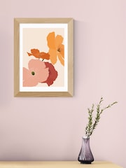 East End Prints Oak Autumn Wildflowers Framed Art Print - Image 1 of 5