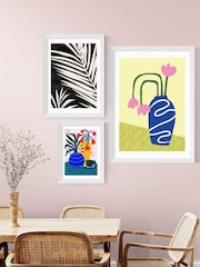 East End Prints White Tulips and Coffee Framed Art Print - Image 3 of 5