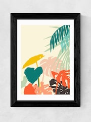 East End Prints Black Tropical Nature Framed Art Print - Image 2 of 3
