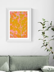 East End Prints White Colourful Autumn Framed Art Print - Image 1 of 3