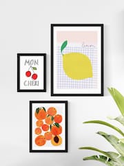 East End Prints Black Mon Cheri Framed Art Print - Image 2 of 3