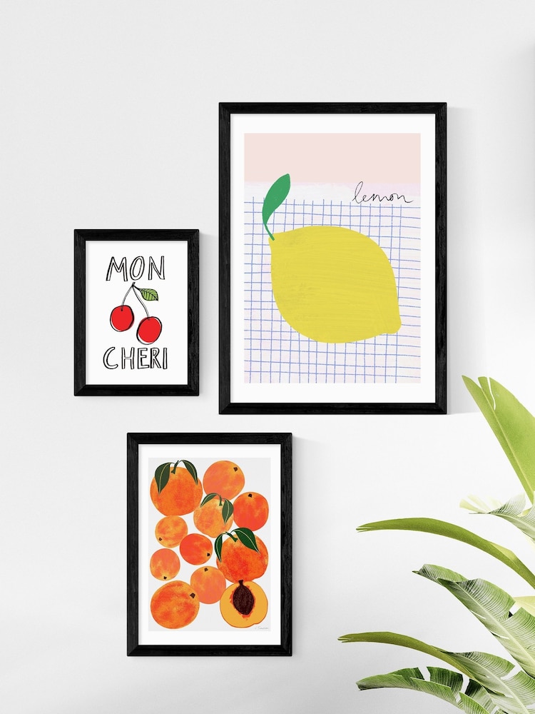 East End Prints Black Mon Cheri Framed Art Print - Image 2 of 3