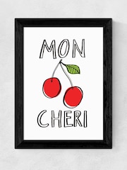 East End Prints Black Mon Cheri Framed Art Print - Image 3 of 3