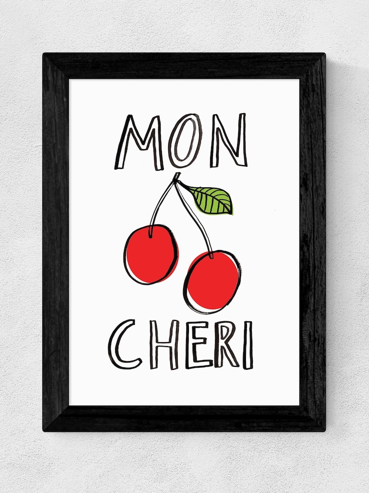 East End Prints Black Mon Cheri Framed Art Print - Image 3 of 3