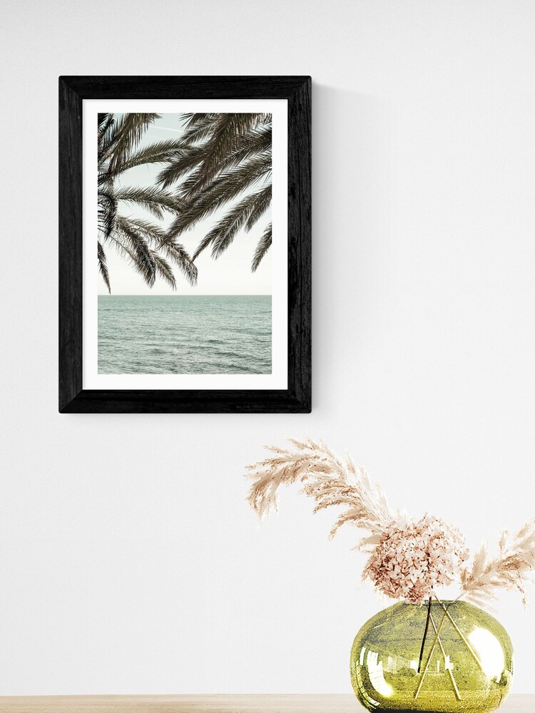 East End Prints Black Solaris 4 Framed Art Print - Image 1 of 3