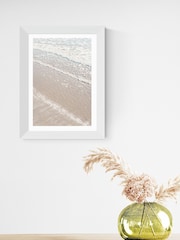 East End Prints White Beach 4 Framed Art Print - Image 1 of 3