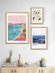 East End Prints Oak Garden Birds Framed Art Print - Image 3 of 3