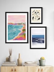 East End Prints Black Garden Birds Framed Art Print - Image 3 of 3