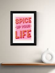 East End Prints Black Spice Up Your Life Framed Art Print - Image 1 of 3
