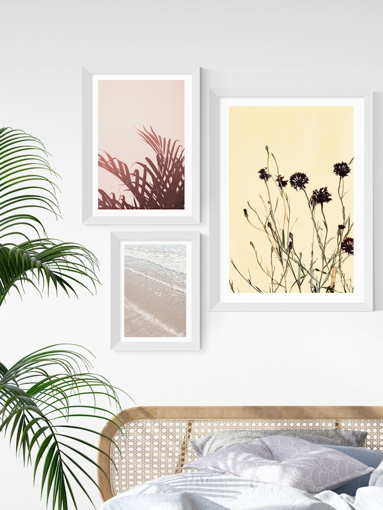 East End Prints White Palm Leaves II Framed Art Print - Image 3 of 3