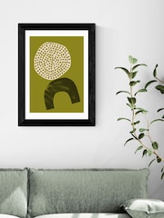 East End Prints Black Raia Framed Art Print - Image 1 of 3