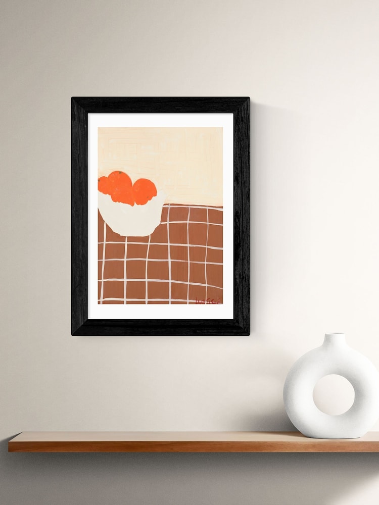 East End Prints Black Oranges Framed Art Print - Image 1 of 3