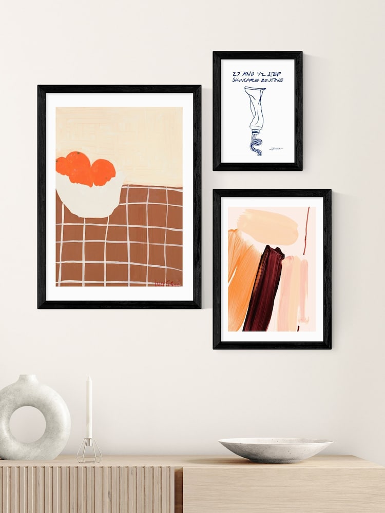 East End Prints Black Oranges Framed Art Print - Image 3 of 3