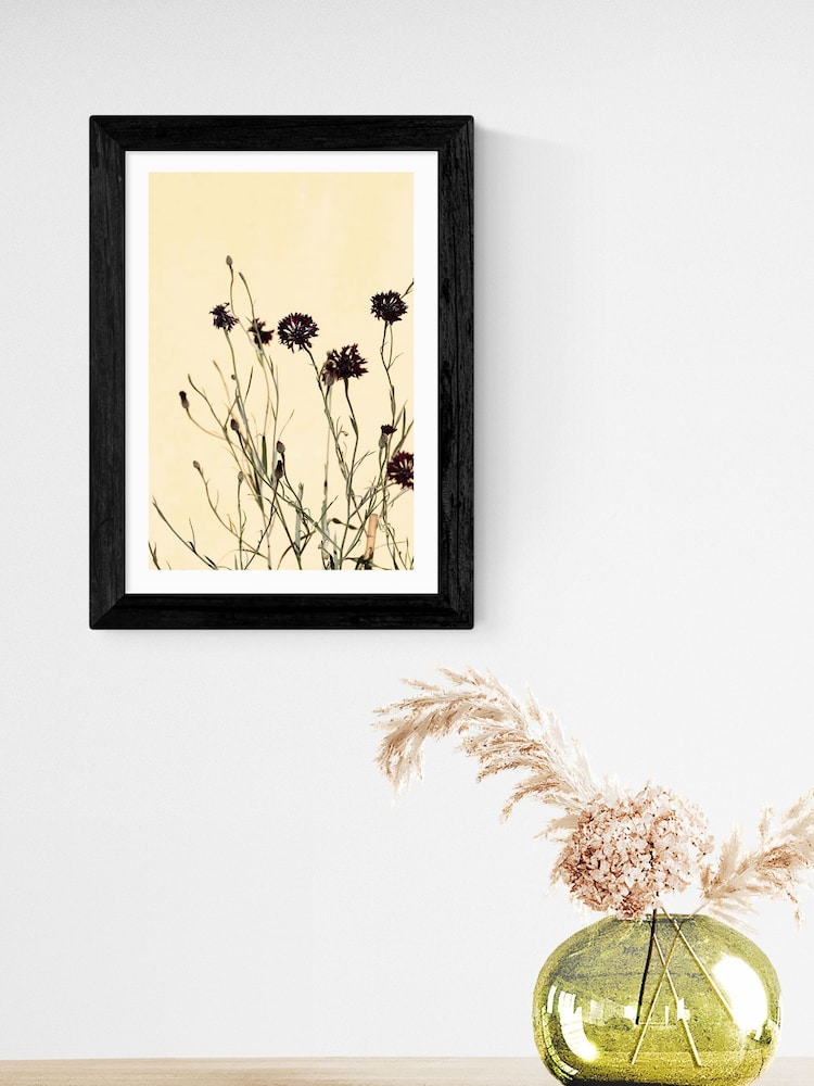 East End Prints Black Withered Flowers Framed Art Print - Image 1 of 3
