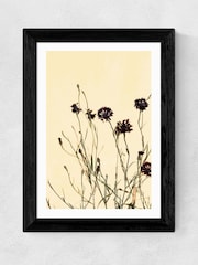 East End Prints Black Withered Flowers Framed Art Print - Image 2 of 3
