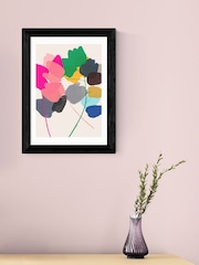 East End Prints Black Golden Rain VI Framed Art Print - Image 1 of 3
