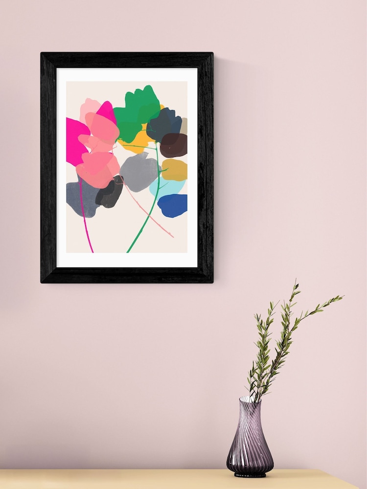 East End Prints Black Golden Rain VI Framed Art Print - Image 1 of 3