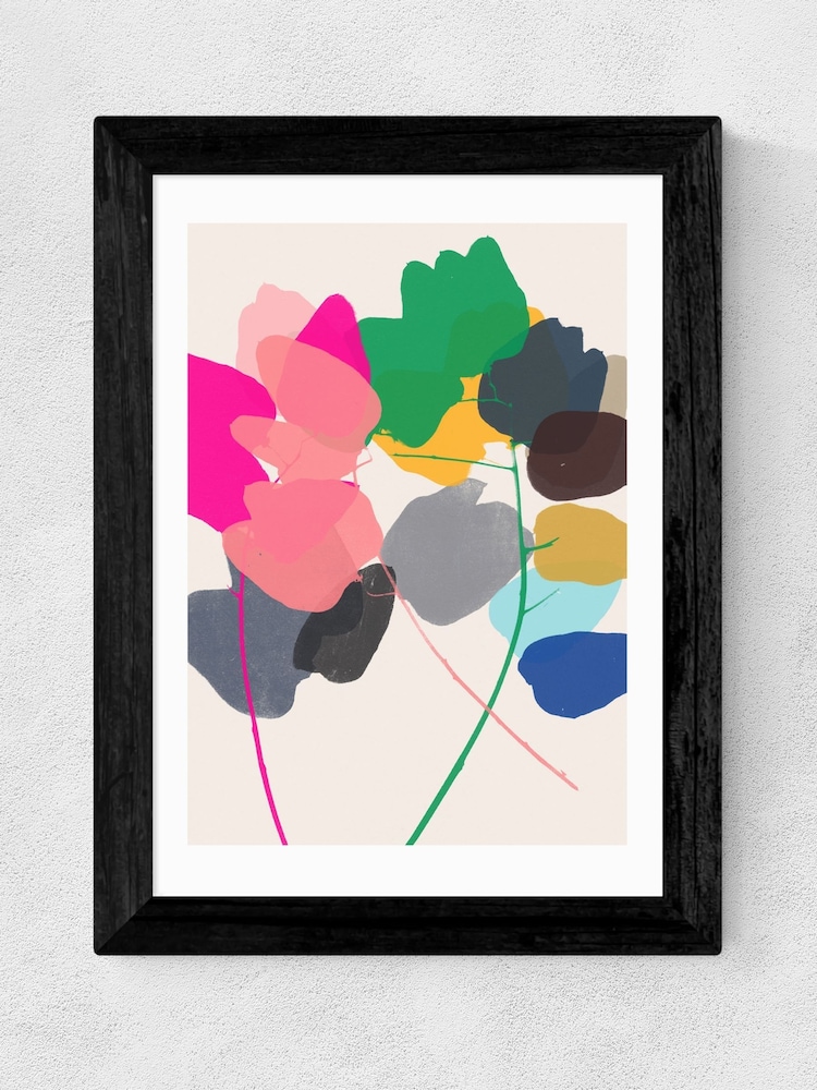 East End Prints Black Golden Rain VI Framed Art Print - Image 2 of 3