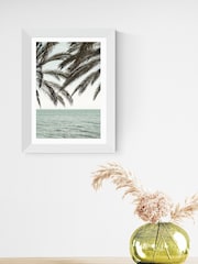 East End Prints White Solaris 4 Framed Art Print - Image 1 of 3