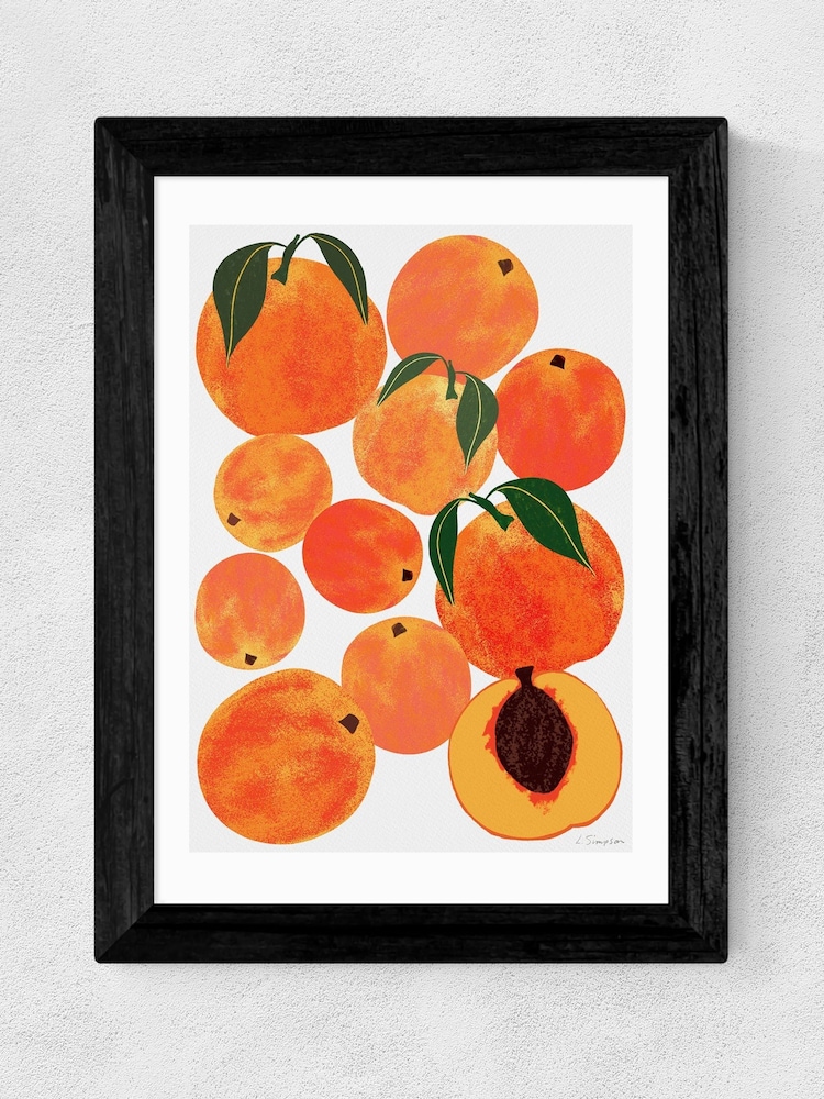 East End Prints Black Peaches Framed Art Print - Image 2 of 3 East End Prints Black Peaches Framed Art Print - Image 2 of 3