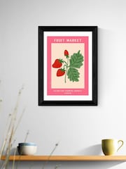 East End Prints Black Islington Farmers Market Framed Art Print - Image 1 of 3