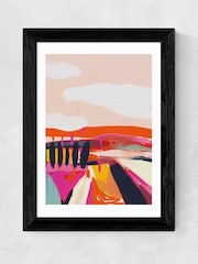 East End Prints Black Landscape Framed Art Print - Image 2 of 3