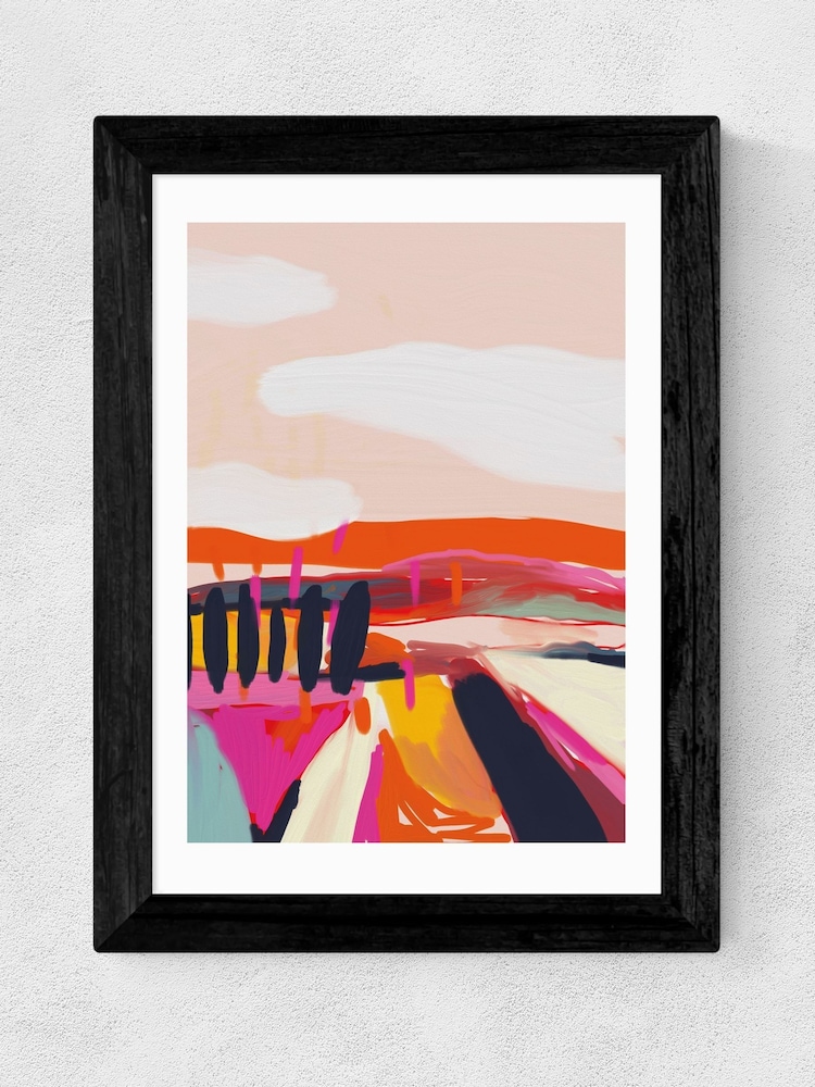 East End Prints Black Landscape Framed Art Print - Image 2 of 3
