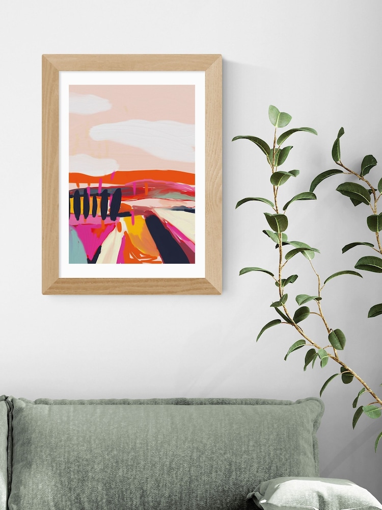 East End Prints Oak Landscape Framed Art Print - Image 1 of 3 East End Prints Oak Landscape Framed Art Print - Image 1 of 3