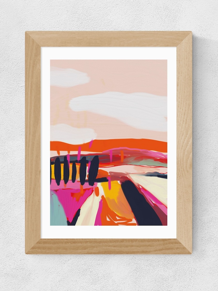 East End Prints Oak Landscape Framed Art Print - Image 2 of 3