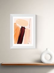 East End Prints White Minimalist Painting IV Framed Art Print - Image 1 of 3