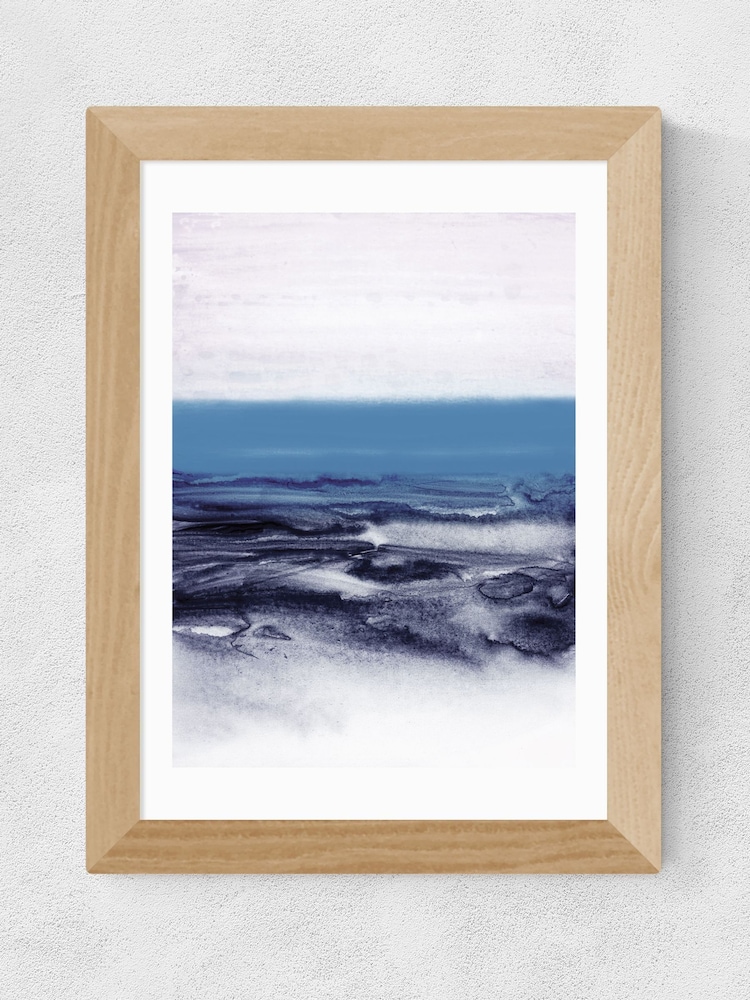 East End Prints Oak Watercolor Landscape Framed Art Print - Image 2 of 3
